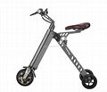 china factory market smart 8" three-wheel light weight folding electric bike 3