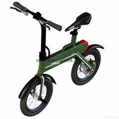 hot selling 14" 2-wheel  folding electric bike e-bicycle