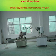 Automatic Ajustable Speed To Correspond Plastic Bottle Capping Machine For Screw