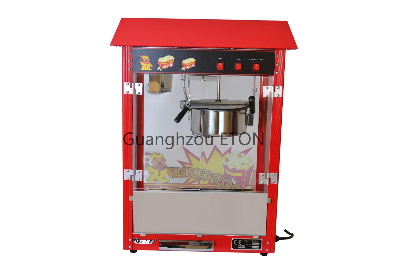 ETL & CE Popcorn machine ET-POP6A-R  2