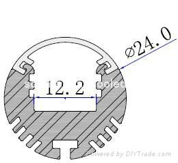 aluminum extrusion profile led strip profile for cabinet lighting 4