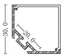 LED Linear light housing, Alu Profile 5