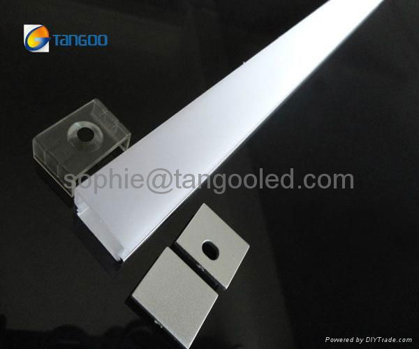 Aluminum light fixture, Led Light Bar Profile