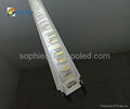 Aluminum led strip profile, led lens profile cover 60 degree 2