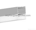 anodized aluminum profile with 80%