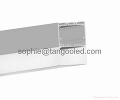 anodized aluminum profile with 80%