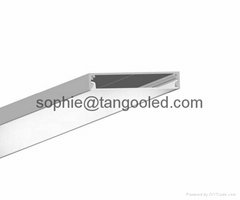 Wide aluminum led profile thinner led aluminum extrusion
