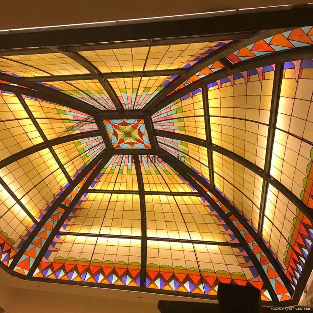 Beautiful modern styles custom design tile frame decorative ceiling 2