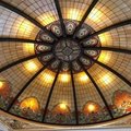Huge garden gazebo stained glass building dome 5