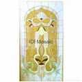 Faux creative art painting stained glass