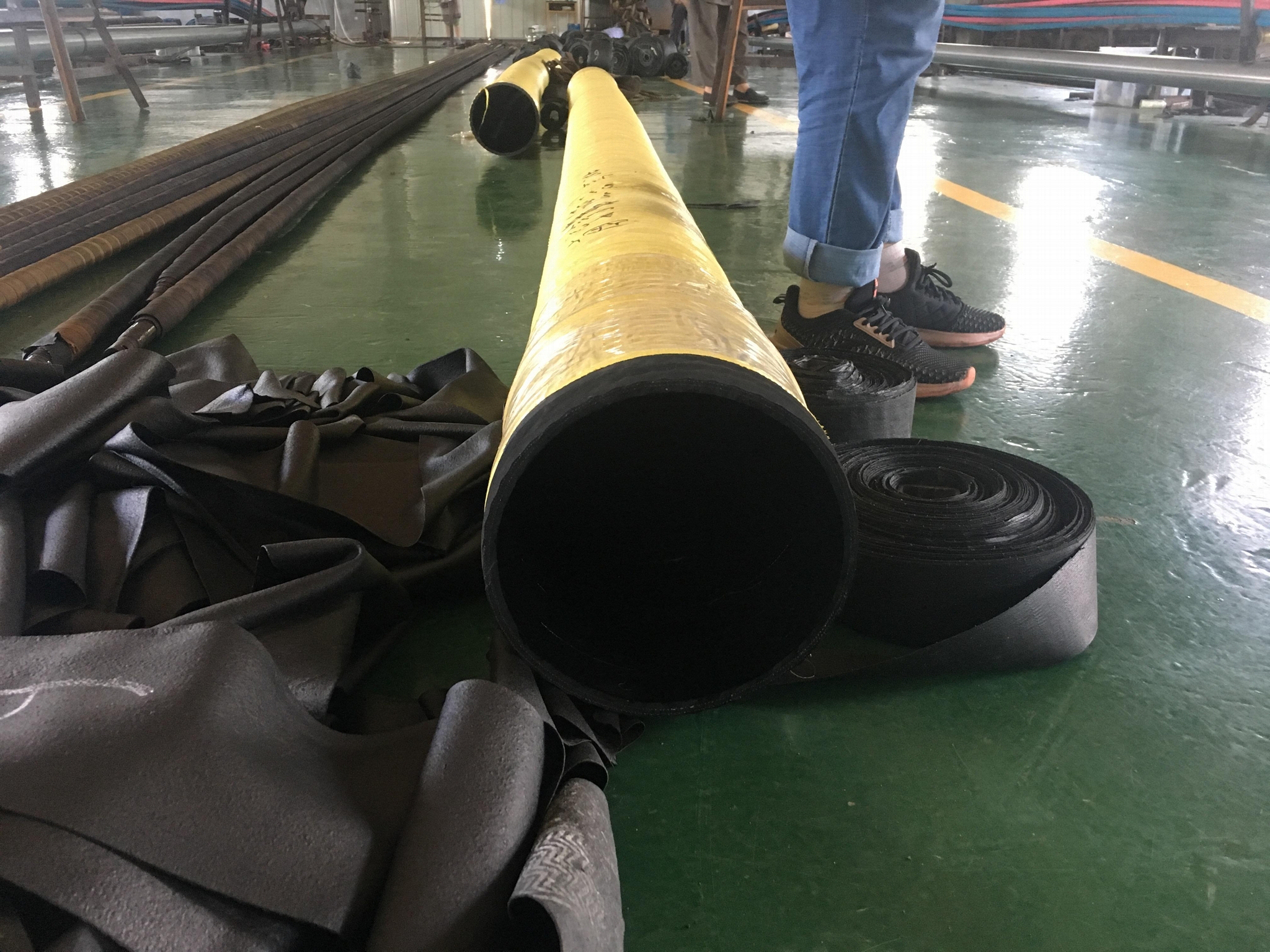 厂家特制铝厂钢厂过渣壳用超耐磨夹布胶管