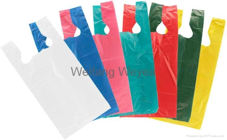 HDPE  T-shirt Plastic Bags  2