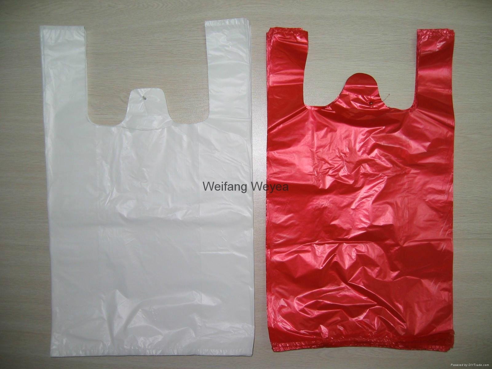 Supermarket HDPE T-shirt Plastic Bag 3