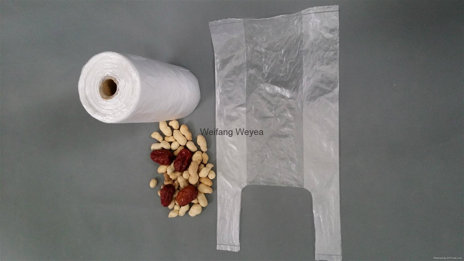 HDPE Plastic Vest Carrier Bag with Handle 2