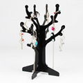 Plastic Jewelry Display Bracelet Necklace Ring Earring Stand Jewellery Holder 5