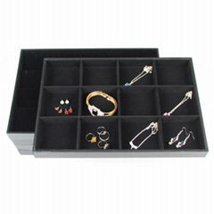 Jewelry Tray Ring Necklace Earring Display Stand Jewellery Holder