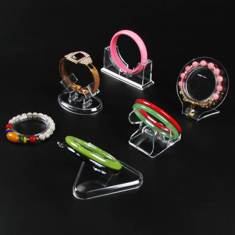 Plastic Jewelry Display Bangle Bracelet Stand Jewellery Holder