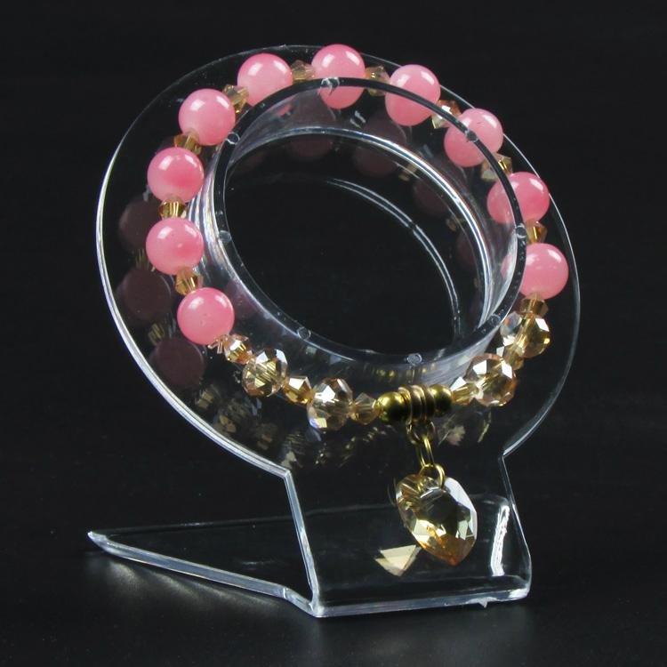 Plastic Jewelry Display Bangle Bracelet Stand Jewellery Holder 2