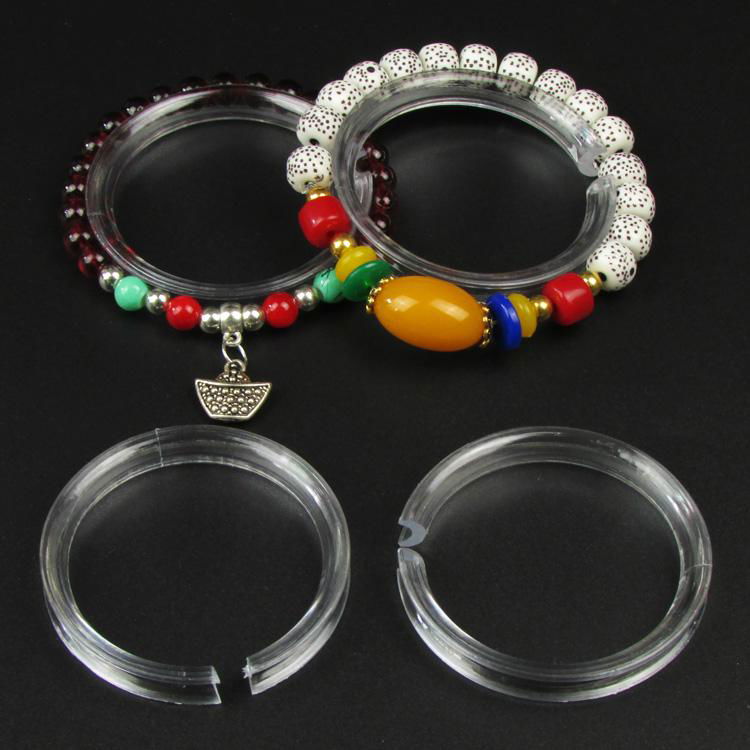 Plastic Jewelry Display Bangle Bracelet Stand Jewellery Holder 3