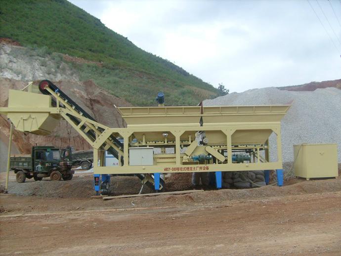 Stabilized soil mixing plant 3