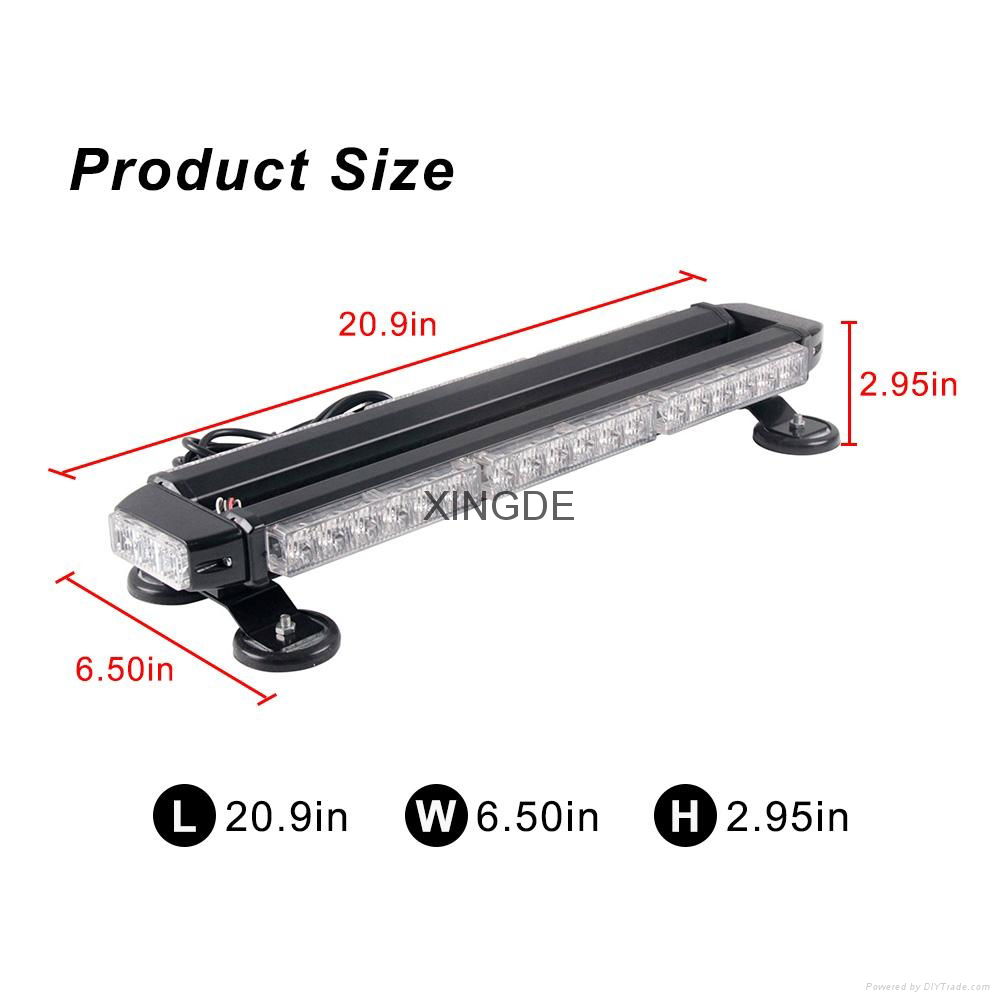 42W four-sided LED linear Warning Flash Light Bar 4