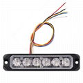 Car 6LED Strobe Warning Light 12V Strobe