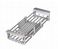 kitchen drainer basket  stainless steel material 4