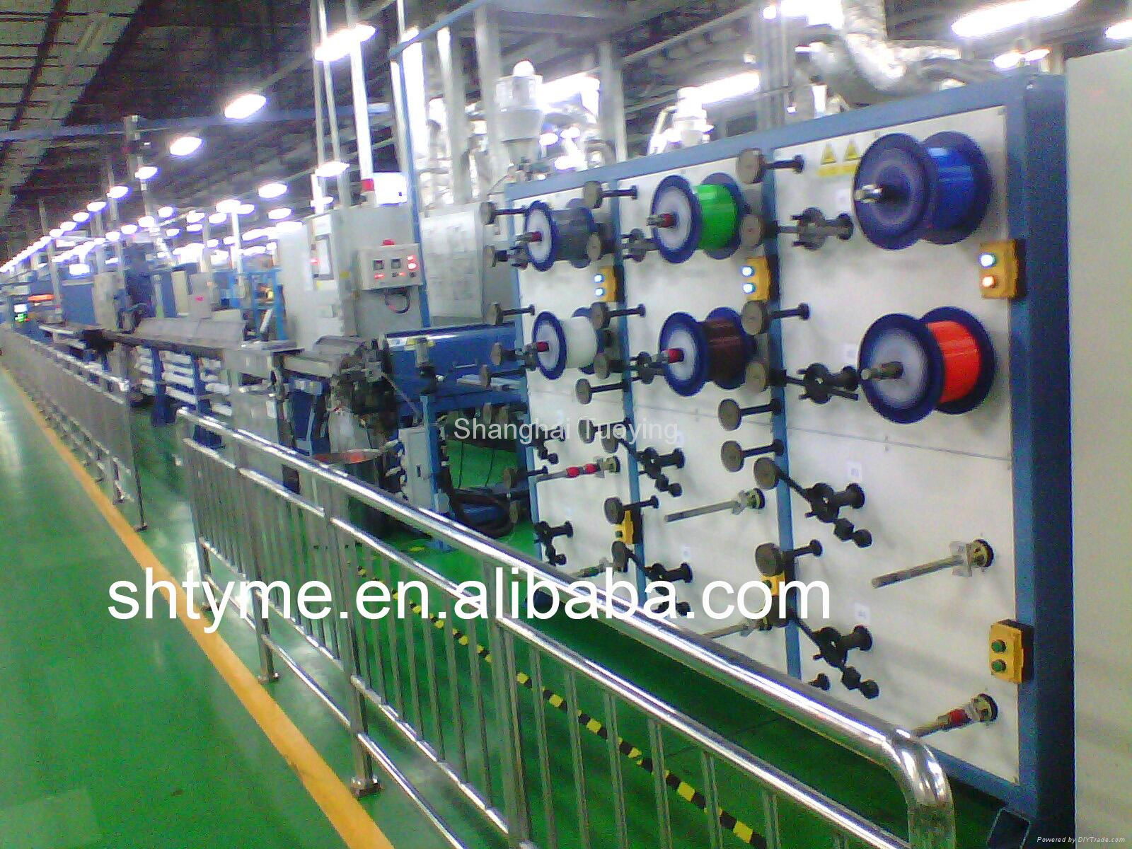 fiber optical cable secondary coating line 3