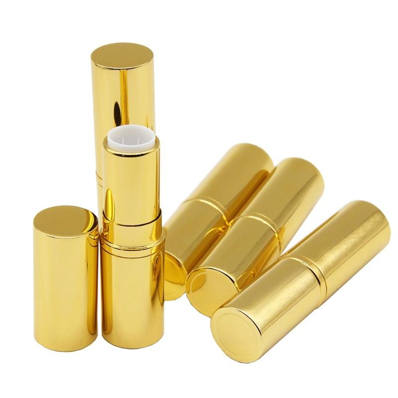wholesale silm mini gold aluminium lipstick tube