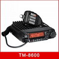 TM-8600 60W 45W Scrambler fm uhf vhf mobile transceiver