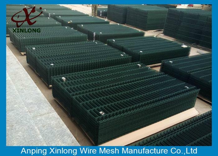 Convenient Installation Powders Sprayed Coating 3D Wire Mesh Fence