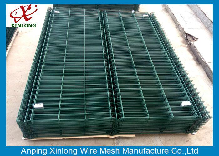 Convenient Installation Powders Sprayed Coating 3D Wire Mesh Fence 3