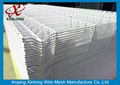 Science & Industry Zone High Strong Quality Pure White 3D Wire Mesh Fence 4