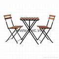 Outdoor Furniture Bistro Table and Chair Set 1