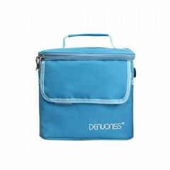 Hot Stylish Pattern Promotional Food Insulated Tote Messenger Cooler Lunch Bag