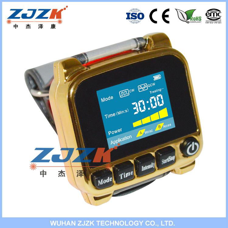 high blood pressure medical instrument smart laser watch 4