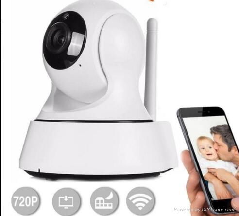 IP CAM 720P HD Wifi Home Office Security Camera P2P Pan Tilt Wireless CCTV 