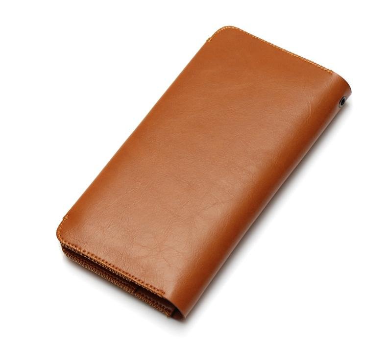 For IPhone7 PLus mobile phone case Wallet-style Genuine leather 4
