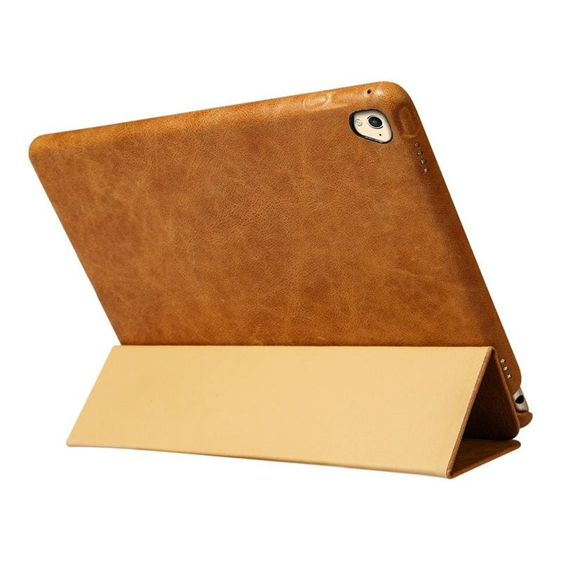 Smart Tablet Cover for iPad Pro 9.7 inch Case Luxury Brand Genuine Leather with  3