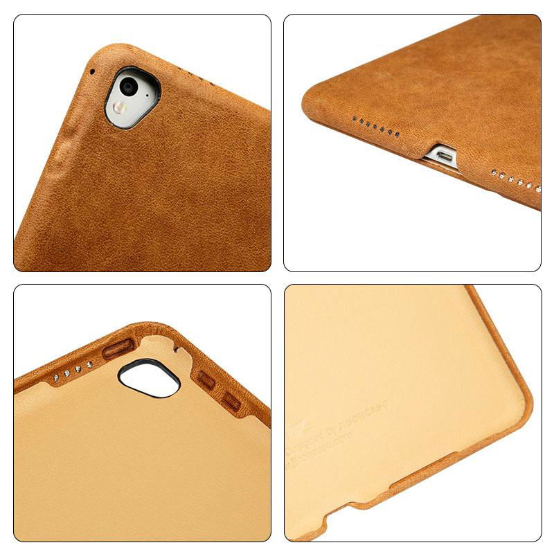 Smart Tablet Cover for iPad Pro 9.7 inch Case Luxury Brand Genuine Leather with  4