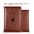 Multifunctional Luxury Stand PU Flip Grain Leather Case Cover For Apple iPad Pro 5