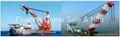 Canada AMERICA Floating Crane barge Sale Rent Colombia Argentina hire charter