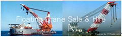 Kenya Mozambique Floating Crane barge Sale Rent Madagascar hire charter