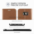 For Galaxy S7 Case Leather Case For Samsung Galaxy S7 Premium Wallet Leathe 5