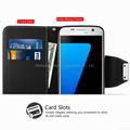 For Galaxy S7 Case - Premium-PU Leather Wallet Folio Mobile Phone Protector C