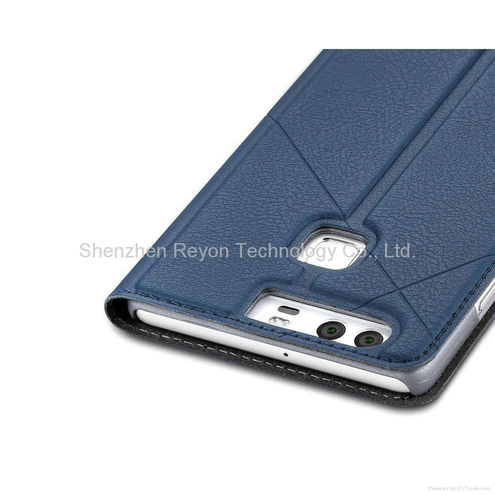 For Yooky Hua Wei P9 Case Premium PU Phone Cover Business Style Luxury Leat 5