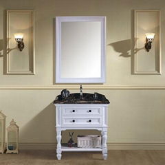 2017 Homedee Modern Wholesale White Bathroom Cabinets With DTC handware furnitur