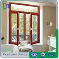 Best price aluminum alloy casement window double tempered glass 4