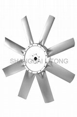 Single-sided 3 aluminum fan blades
