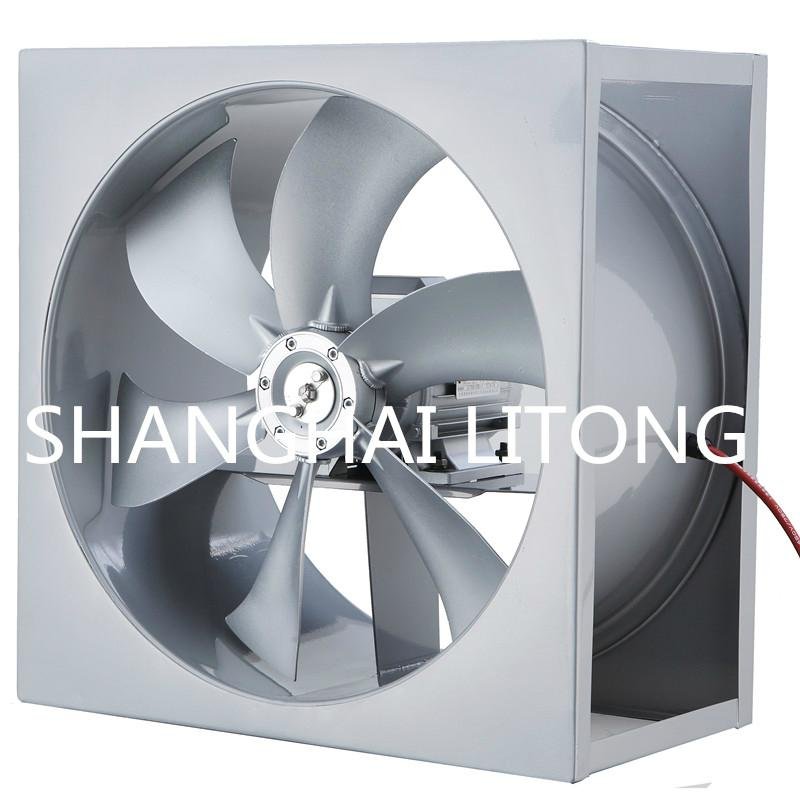  SFWK5-4 high temperature high humidity square axial fan  1